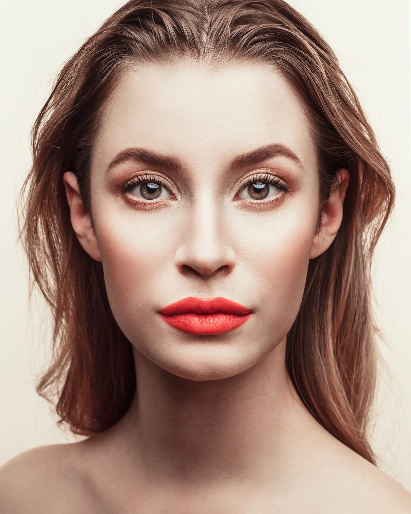 beauty portrait close-up