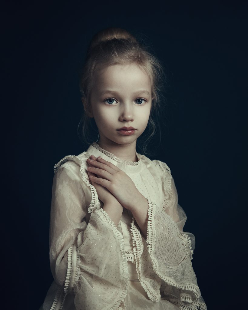 painterly portrait
