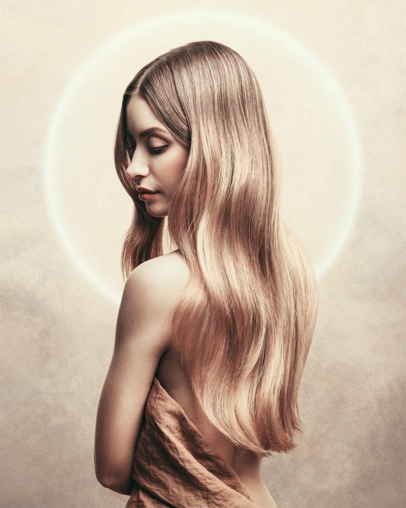 fine art portrait halo