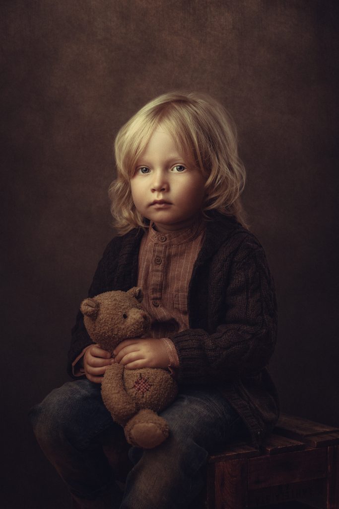 A Boy with Teddy piamariaarenius