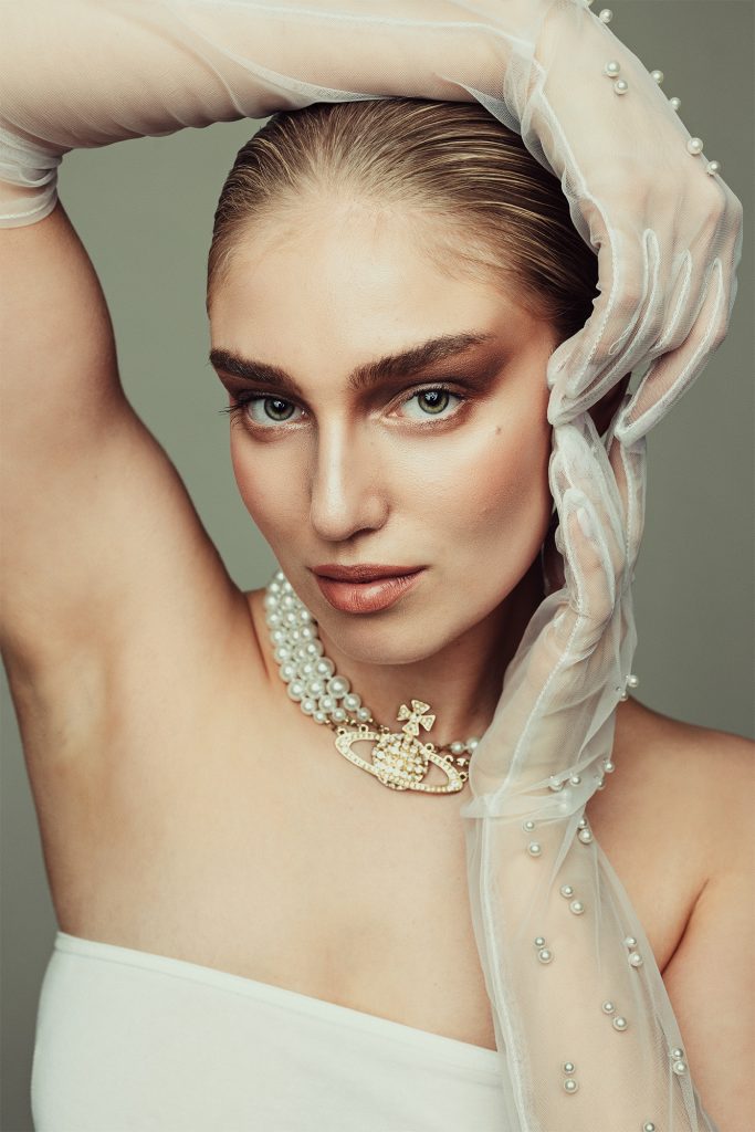 Tulle and pearls Carolina P piamariaarenius